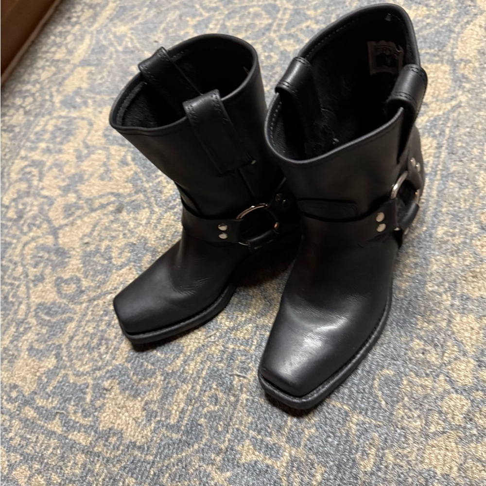 Vintage Frye Harness Boots